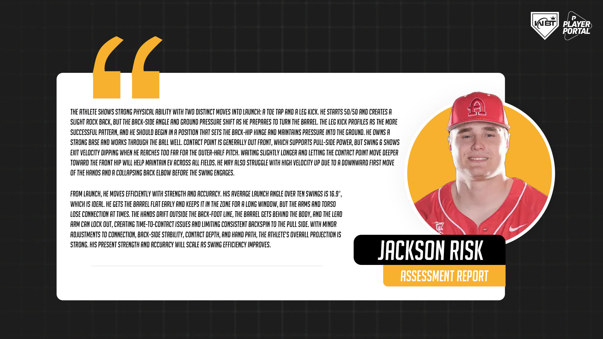Jackson Risk - Assessment Report